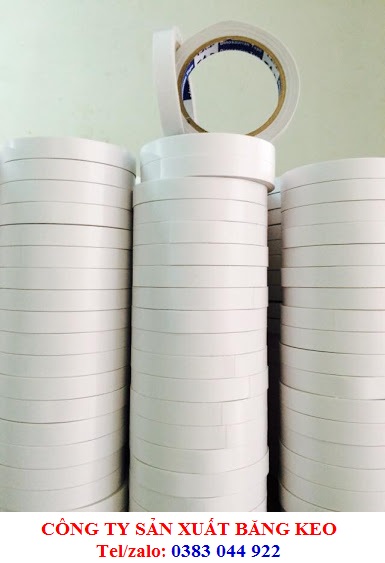 MUA BĂNG KEO HAI MẶT 15YARD, 18YARD, 25YARD GIÁ RẺ TẠI XƯỞNG