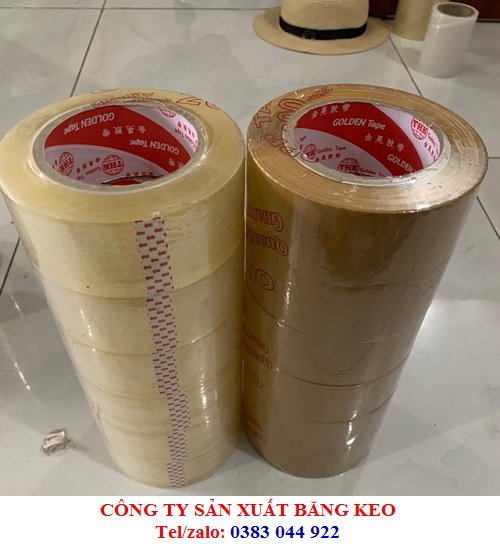 Băng Keo Giá Rẻ (Cây 6 Cuộn) 80yd, 90yd Đục Trong