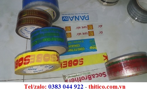 NHẬN SẢN XUẤT BĂNG KEO IN CHỮ - LOGO THEO YÊU CẦU TẠI MIỀN TRUNG