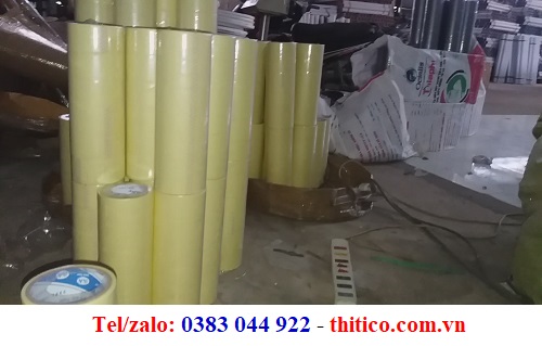BĂNG KEO GIẤY ĐỦ MÀU TRẮNG, VÀNG, NÂU GIÁ RẺ TẠI XƯỞNG