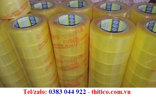 BĂNG KEO DÁN THÙNG XỐP ( 100Y, 200Y, 300Y)