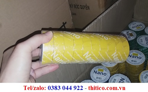 BĂNG KEO ĐIỆN NANO 6YARD, 10YARD, 20YARD GIÁ CỰC RẺ TẠI XƯỞNG