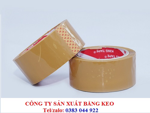 Băng Keo Giá Rẻ (Cây 6 Cuộn) 80yd, 90yd Đục Trong