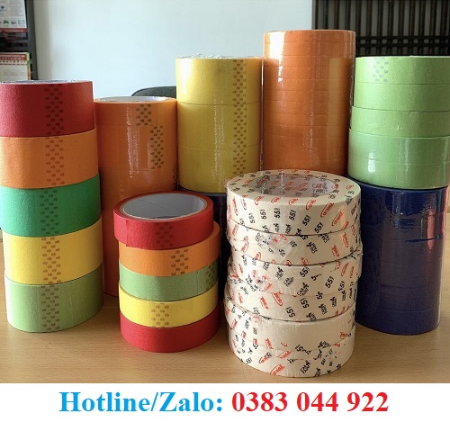 ĐÀ NẴNG NHÀ SẢN XUẤT BĂNG KEO GIẤY GIÁ RẺ ĐỦ MÀU ĐỦ SIZE