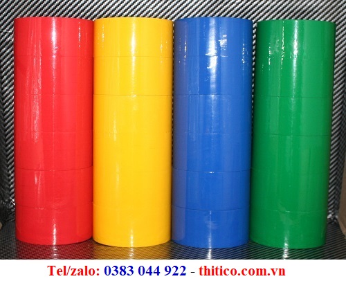 BĂNG KEO MÀU ( XANH, ĐỎ, TÍM VÀNG) GIÁ RẺ