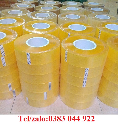 BĂNG KEO VÀNG TRONG 5F CÂY 6 CUỘN GIÁ TỐT GIAO ĐÀ NẴNG VÀ TOÀN QUỐC