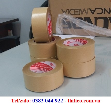 BĂNG KEO GIẤY ĐỦ MÀU TRẮNG, VÀNG, NÂU GIÁ RẺ TẠI XƯỞNG