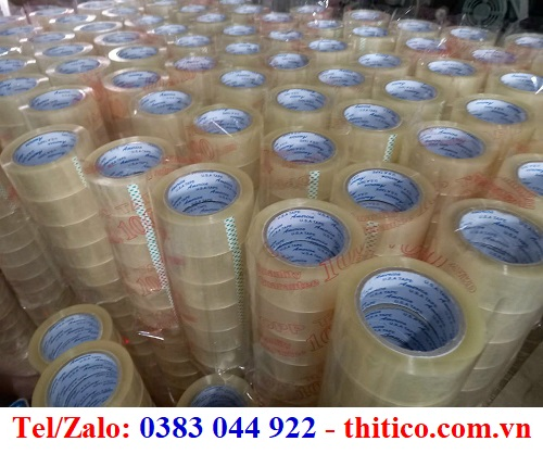 BĂNG KEO DÁN THÙNG HÀNG TRONG SUỐT, VÀNG ĐỤC SIZE LỚN SIZE NHỎ