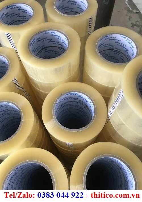 BĂNG KEO TRONG DÁN THÙNG BẢN 5F DÀI 100YA, 200YA GIÁ TỐT ĐÀ NẴNG