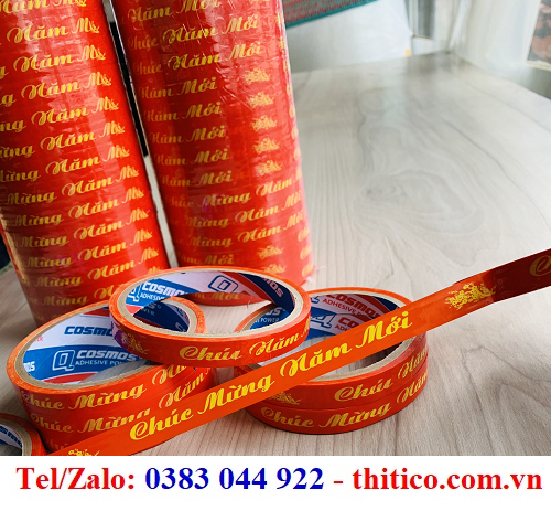 SỈ LẺ BĂNG KEO CHÚC MỪNG NĂM MỚI, BĂNG KEO ĐÓNG GÓI GIÁ RẺ ĐÀ NẴNG