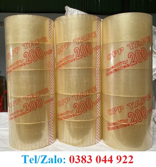ĐÀ NẴNG SỈ LẺ BĂNG KEO TRONG, ĐỤC DÁN THÙNG 100YA, 200YA, 300YA