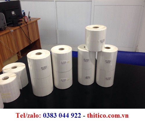 GIẤY IN TEM ĐƠN HÀNG 75X100, 80X100, 100X150 GIÁ RẺ GIAO TOÀN QUỐC