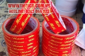 BĂNG KEO CÓ CHỮ CHÚC MỪNG NĂM MỚI GIÁ RẺ ĐÀ NẴNG