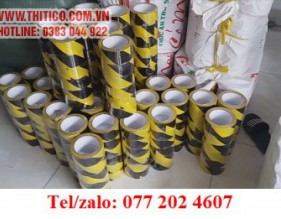 BĂNG KEO DÁN NỀN SỌC VÀNG ĐEN