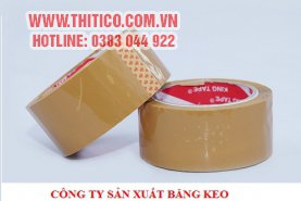 Phân Phối Sỉ Lẻ Băng Keo Đục ( Vàng Đục 50 Mic)