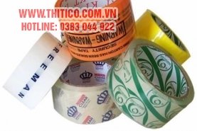 SẢN XUẤT BĂNG KEO IN CHỮ - LOGO GIÁ RẺ MÀU SẮC ĐẸP
